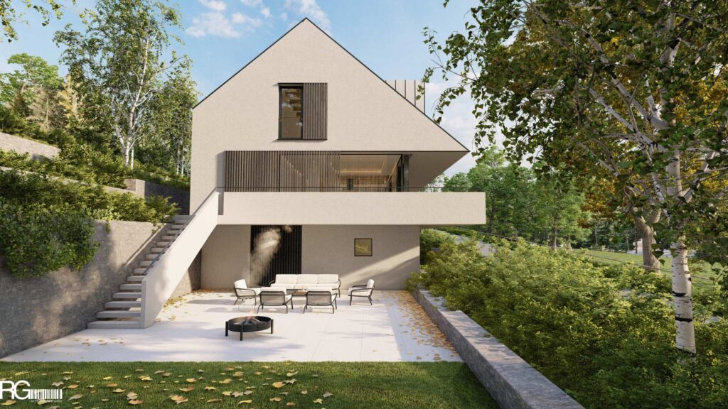 Návrh rodinných domů v Lázních Libverda od ateliéru RG architects studio – architekt Radomír Grafek (4)