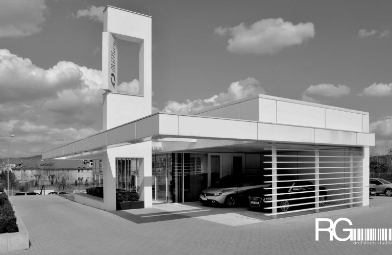Architekt Liberec – Radomír Grafek – návrh autocentra AUTOPARTNER v Liberci