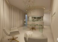 Návrh interiéru kosmetického studia ve Varnsdorfu od ateliéru RG architects studio – architekt Radomír Grafek