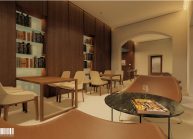 Návrh interiéru literární kavárny v objektu Městské knihovny Rumburk od ateliéru RG architects studio – architekt Radomír Grafek (14)