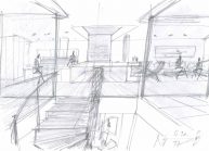 Studie interiéru loftového bytu s terasou (8)