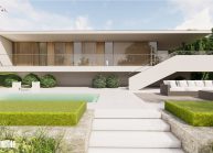 Projekt přízemního rodinného domu v Jenišovicích v Libereckém kraji od architekta Radomíra Grafka