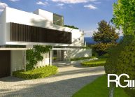 Studie rodinného domu v Liberci-Ruprechticích od architekta Radomíra Grafka z architektonického studia RG architects studio. Exteriér (2)