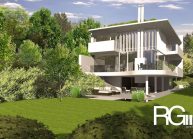 Studie rodinného domu v Liberci-Ruprechticích od architekta Radomíra Grafka z architektonického studia RG architects studio. Exteriér (3)